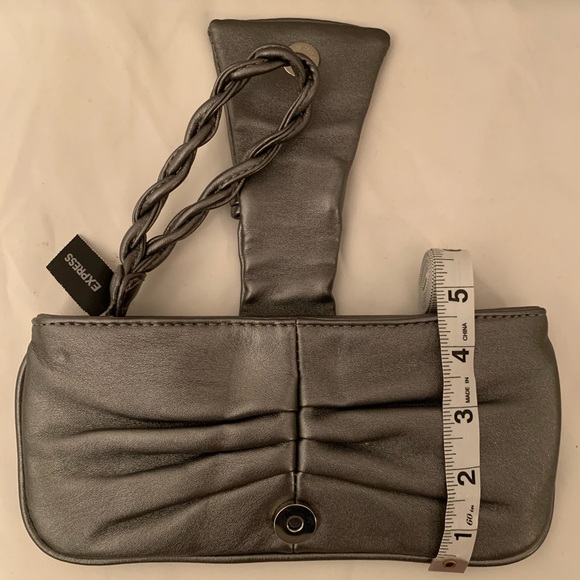 Express NWT Silver Wristlet - Picture 9 of 9